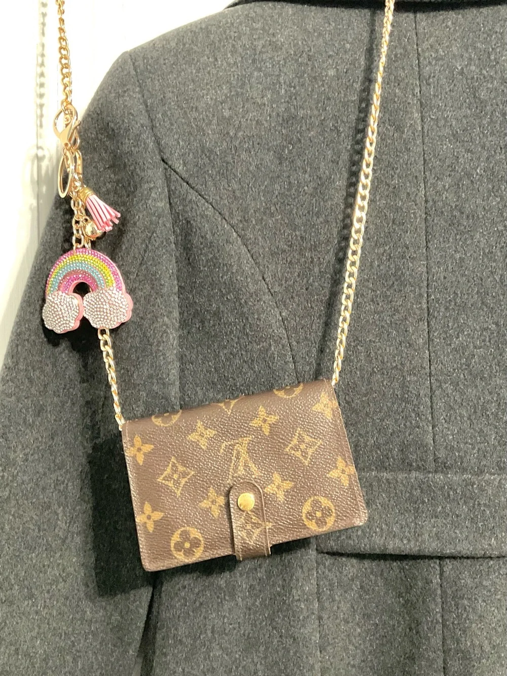 ✅AUTHENTIC FREE LV KISSLOCK WALLET FREE WITH SHOULDER BAG PURCHASE